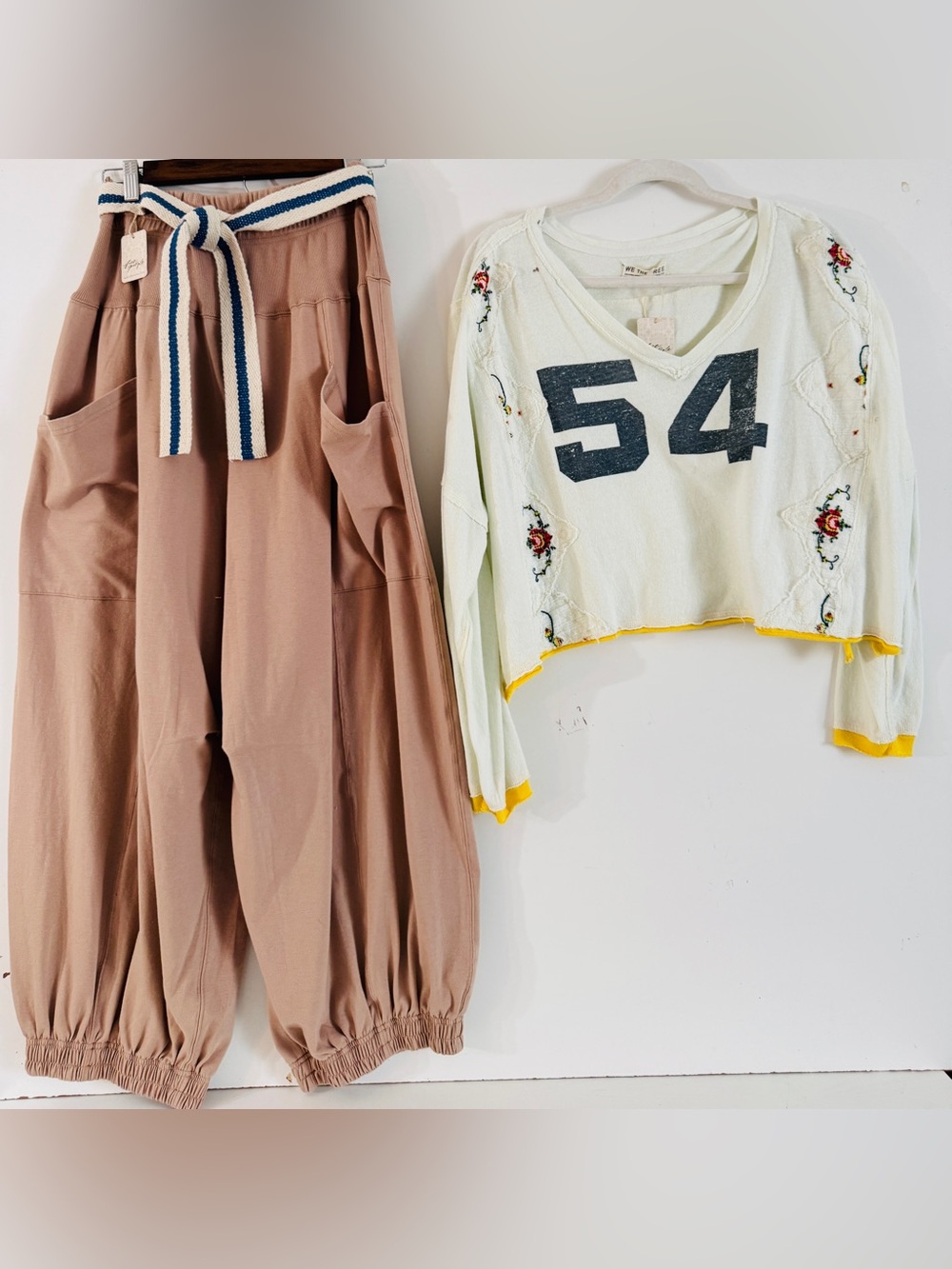 FREE PEOPLE 2 PIECE SET - NEW WITH TAGS! RETAIL 276.00